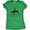 Womens Youre Never Too Old to Play in The Dirt T Shirt Funny Gardening Tee(Heather Green)