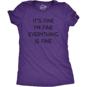 Funny Womens T-Shirts – Coffee Murdery and More Sarcastic Shirts for Cool Ladies with Sass(Heather Purple – Fine)