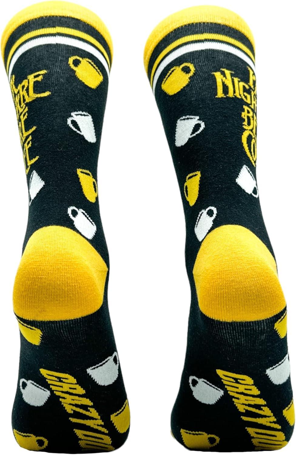 imageCrazy Dog Womens Christmas Socks Cute Cozy Festive Xmas Socks for The HolidaysNightmare