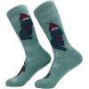 Crazy Dog Womens Christmas Socks Cute Cozy Festive Xmas Socks for The Holidays(Feline Festive)