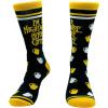 Crazy Dog Womens Christmas Socks Cute Cozy Festive Xmas Socks for The Holidays(Nightmare)