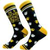 Crazy Dog Womens Christmas Socks Cute Cozy Festive Xmas Socks for The Holidays(Nightmare)