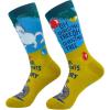 Crazy Dog Womens Christmas Socks Cute Cozy Festive Xmas Socks for The Holidays(Ornaments)