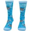 Crazy Dog Womens Christmas Socks Cute Cozy Festive Xmas Socks for The Holidays(Slothing)