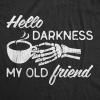 Funny Skeleton T Shirts for Women – Humerus Tees with Bone Tingling Jokes for Ladies(Heather Black – Darkness Coffee)