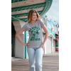 Womens Earth Day T Shirt Funny Awesome Environmental Nature Recycling Tee for Ladies(Light Heather Grey – Respect V2)