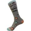 Womens I Like Coffee And Maybe 3 People Socks Funny Saying Sock Sarcastic Humor Caffeine Lover Novelty Footwear