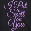 Womens I Put A Spell On You T Shirt Funny Halloween Movie Tee for Ladies(Black)