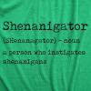 Womens Saint Patricks Day T Shirts for Pubs Funny Drinking Shirts for Women(Heather Green – Shenanigator)