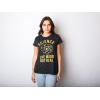 Womens Science Like Magic But Real T Shirt Funny Nerdy Teacher Tee(Heather Black)