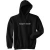 Crazy Dog T-Shirts Unisex Hoodie Hangover Hoodie Funny Sarcastic Drinking Party Beer Sweatshirt(Black)