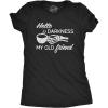 Funny Skeleton T Shirts for Women – Humerus Tees with Bone Tingling Jokes for Ladies(Heather Black – Darkness Coffee)