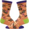 Women’s Happy Hallowiener Socks Funny Halloween Pet Dog Puppy Dachshund Lover Footwear
