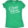 Womens Saint Patricks Day T Shirts for Pubs Funny Drinking Shirts for Women(Heather Green – Return to the Pub)