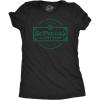 Womens St. Patricks Clover Shop T Shirt Funny Saint Paddy’s Day Parade Graphic Novelty Tee for Ladies(Heather Black)
