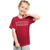 Youth Bacon Chemistry T-Shirt Funny Science Preiodic Table Tee for Kids(Red)