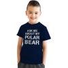 Youth Flip T Shirts Funny Childrens Tees with Unique Flip Design for Kids(Polar Bear)