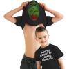 Youth Flip T Shirts Funny Childrens Tees with Unique Flip Design for Kids(Zombie)