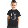 Youth Ive Got Your Back T Shirt Funny Halloween Skeleton Spine Joke Tee for Kids(Heather Black – Back)