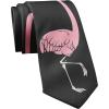 Crazy Dog T-Shirts Funny Flamingo Tie for Men – Novelty Animal Print Necktie – Hawaiian Fashion Gag Gift for Dads Fun Wedding Office Party Casual Wear Accessory