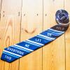 Crazy Dog T-Shirts Office Humor Tie for Men – Hold On Let Me Overthink This Necktie – Funny Sarcastic Gag Gift for Coworkers Geek Nerds – Humorous Menswear Outfit Accessory