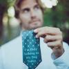 Funny Tie for Men – I Am Only Talking to My Dog Today Necktie – Novelty Animal Print Gag Gift for Pet Lovers – Humorous Office Menswear Fun Ties