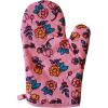 My Cooking is Trash Oven Mitt Funny Raccoon Chef Animal Novelty Kitchen Glove Funny Graphic Kitchenwear Cool Animal Novelty Cookware Multi Oven Mitt(Oven Mitt)
