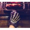 Skeleton Hand Oven Mitt Funny Bones Halloween Party Graphic Novelty Accessories Funny Graphic Kitchenwear Halloween Cool Food Novelty Cookware Black Oven Mitt(Oven Mitt)