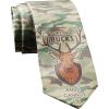 Crazy Dog T-Shirts Funny Hunting Tie for Men – Camo Novelty Necktie with I Like Big Bucks and I Cannot Lie Print – Gag Gift for Hunters Fathers Day Office Party Outdoorsman Accessory