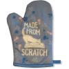 Made from Scratch Oven Mitt Funny Pet Cat Kittly Lover Graphic Novelty Kitchen Glove Funny Graphic Kitchenwear Cool Food Novelty Cookware Grey Oven Mitt(Oven Mitt)