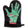 Zombie Hand Oven Mitt Funny Halloween Undead Graphic Novelty Kitchen Accessories Funny Graphic Kitchenwear Halloween Cool Food Novelty Cookware Black Oven Mitt(Oven Mitt)