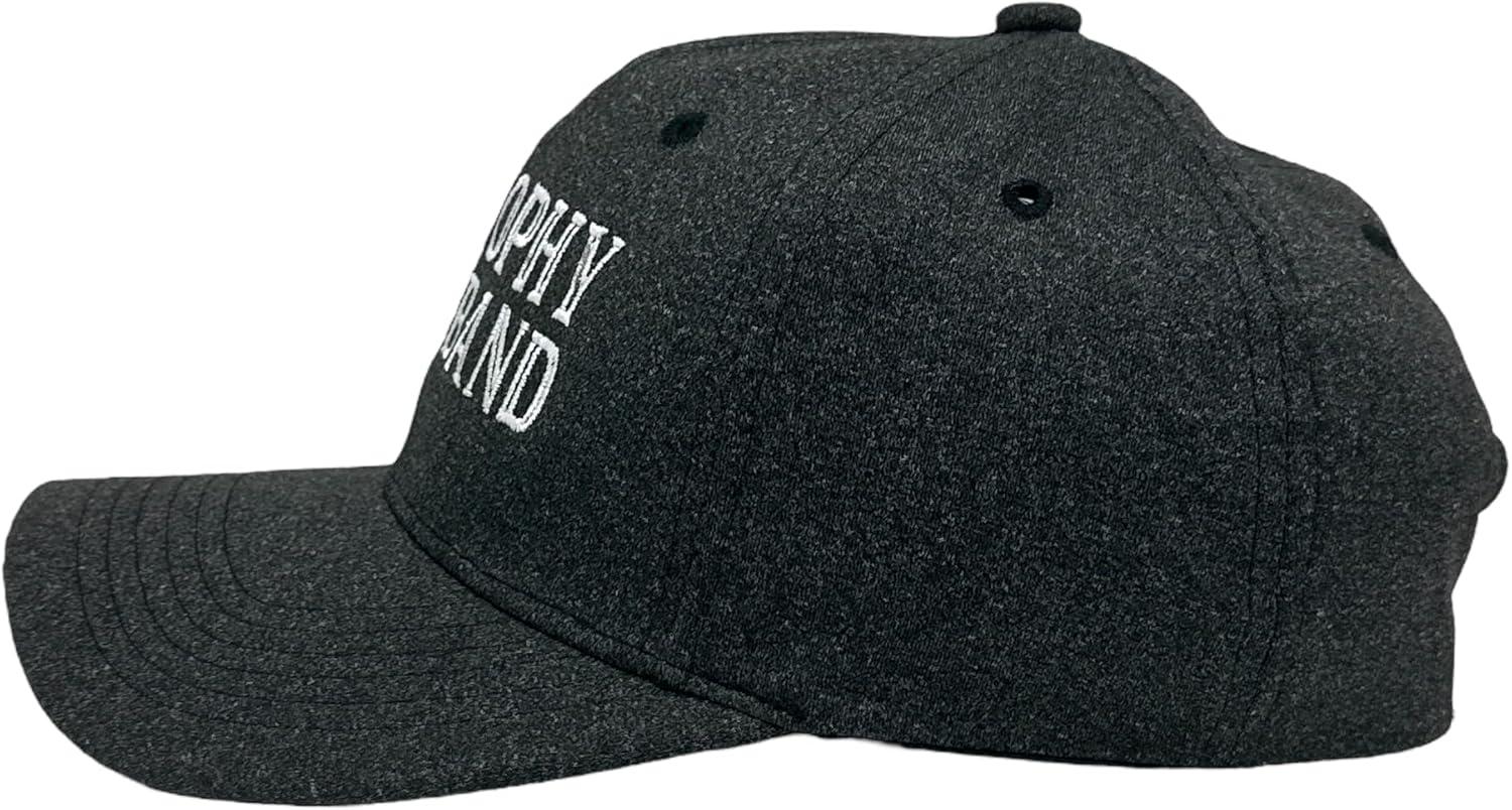 imageCrazy Dog TShirts Funny Dad Hats Hilarious Fathers Day Graphic CapsBlack Trophy Husband