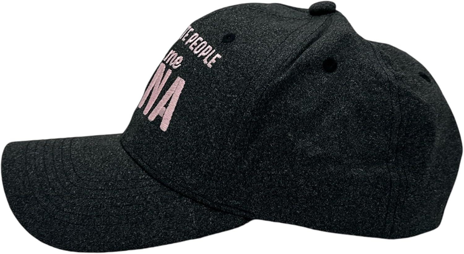 imageFunny Mom Hats Hilarious Mothers Day Graphic Caps with Sarcastic DesignsBlack My Favorite People Call Me Nana