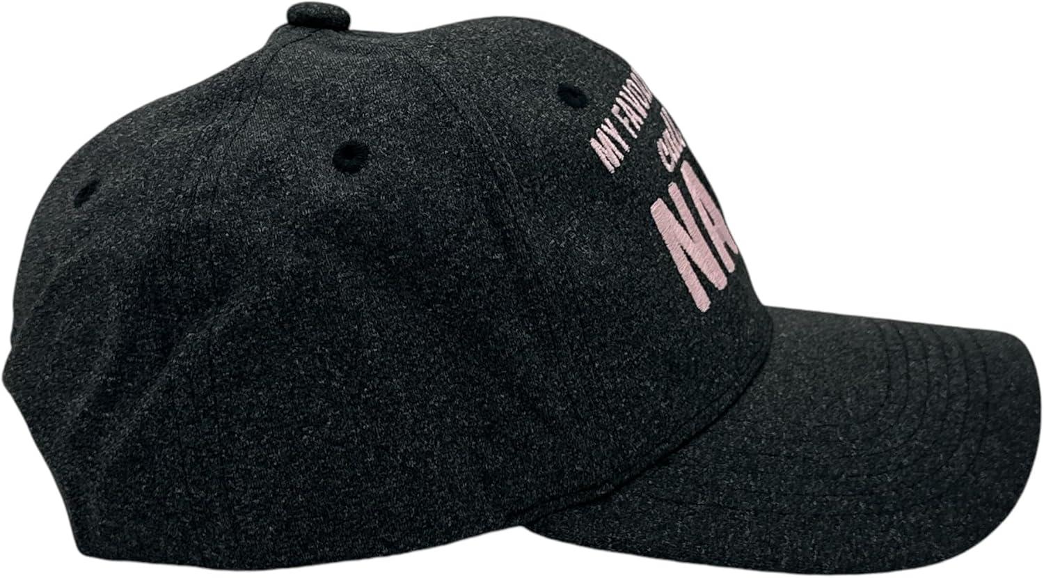 imageFunny Mom Hats Hilarious Mothers Day Graphic Caps with Sarcastic DesignsBlack My Favorite People Call Me Nana