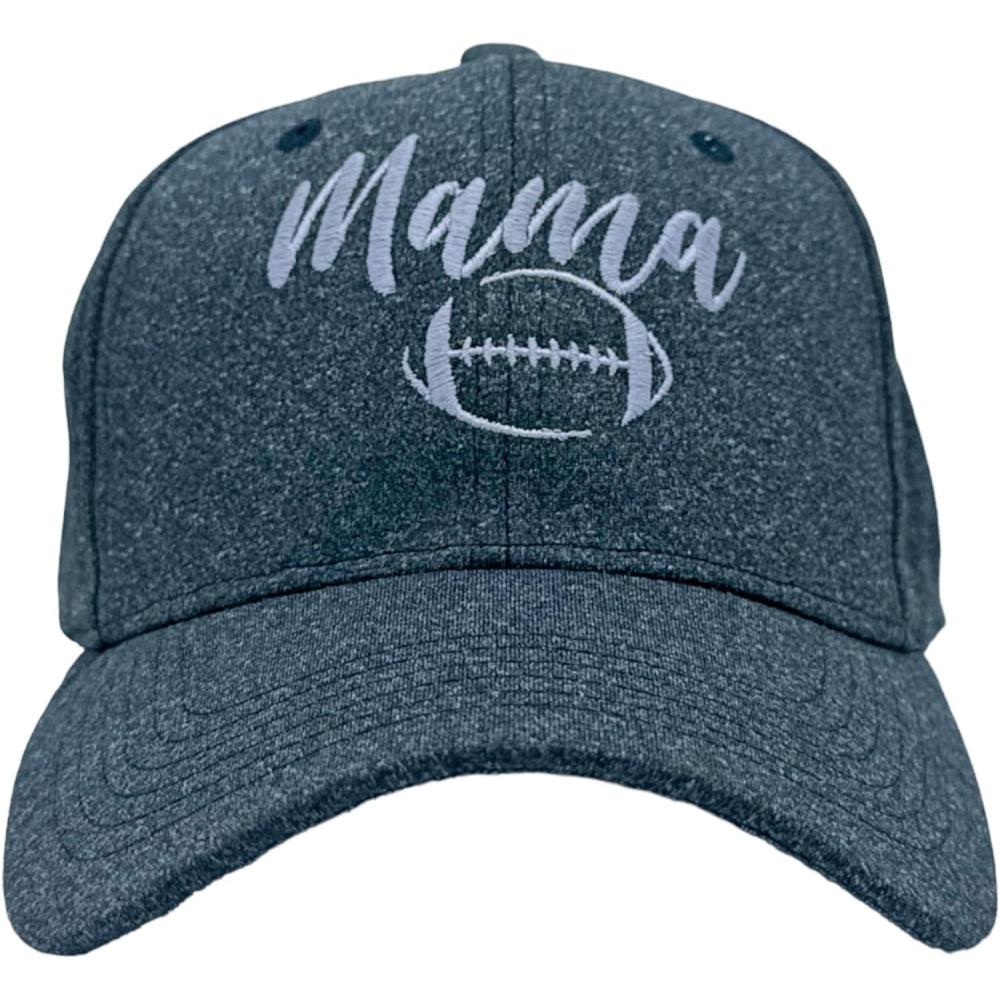 imageFunny Mom Hats Hilarious Mothers Day Graphic Caps with Sarcastic DesignsBlack Mama Football
