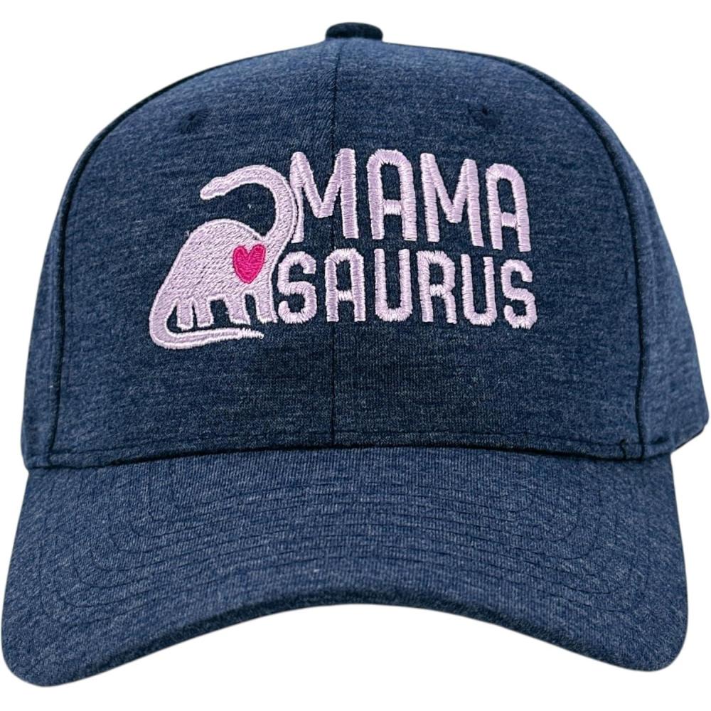 imageFunny Mom Hats Hilarious Mothers Day Graphic Caps with Sarcastic DesignsNavy Mamasaurus