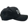 Crazy Dog T-Shirts Funny Dad Hats Hilarious Fathers Day Graphic Caps(Black – Dad Cubed)