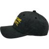 Funny Coffee Hat for Men – I’m a Nightmare Before Coffee Yellow Embroidered Design – Soft Cotton Blend Adjustable Baseball Cap – Sarcastic Morning Humor Gift for Drink Lovers and Halloween Fans
