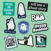 Ghost Sticker Extra Large Stickers for Adults Funny Adhesives with Memes Halloween Cool Sarcastic Multi 10 Pieces(10 Pieces)