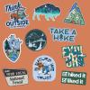 Nature Stickers for Adults – Funny Camping Vinyl Decals with Memes – Extra Large Outdoor Adventure Pack – Waterproof Hiking and Laptop Sticker Set 10 Pieces – Multi 10 Pieces(10 Pieces)