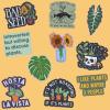 Plants Sticker Extra Large Stickers for Adults Funny Adhesives with Memes Cool Sarcastic Multi 10 Pieces(10 Pieces)