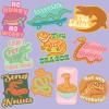 Reptile Sticker Extra Large Stickers for Adults Funny Adhesives with Memes Sarcastic Cool Animal Multi 10 Pieces(10 Pieces)