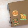 Reptile Sticker Extra Large Stickers for Adults Funny Adhesives with Memes Sarcastic Cool Animal Multi 10 Pieces(10 Pieces)