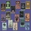 Tarot Cards Sticker Extra Large Stickers for Adults Funny Adhesives with Memes Multi 16 Pieces(16 Pieces)