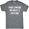 Dark Heather Grey - Scary Enough