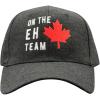 On The Eh Team Hat Funny Canada Maple Leaf Joke Cap Funny Hats Cool Sarcastic Novelty Caps for Men Black – EH Standard