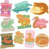 Reptile Sticker Extra Large Stickers for Adults Funny Adhesives with Memes Sarcastic Cool Animal Multi 10 Pieces(10 Pieces)