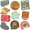 Space Sticker Extra Large Stickers for Adults Funny Adhesives with Memes Sarcastic Cool Space Multi 10 Pieces(10 Pieces)