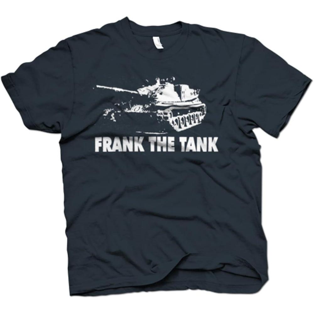 imageFrank The Tank T Shirt Army Funny Drinking Shirts Beer Joke Alcohol Humor Blue L