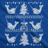 Crazy Dog T-Shirts Narwhal Ugly Christmas Sweater Save The Narwhals Holiday Shirt for Guys Xmas(Heather Royal)